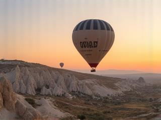 Hot air balloons over Cappadocia